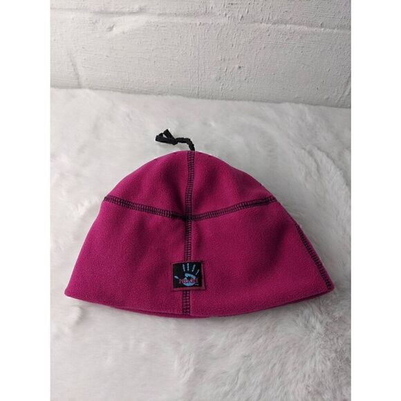 Vintage Y2K Mudd Pink Winter Hat Mitten Scarf‎ Set Fleece One Size Hot Pink - Picture 3 of 10